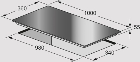 Варочная поверхность Fulgor Milano CH 1004 ID TS