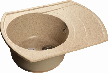 Кухонная мойка GRANFEST Rondo GF-R650L песок