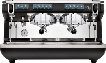 Кофемашина NUOVA SIMONELLI APPIA LIFE 2 GR V black высокие группы + экономайзер