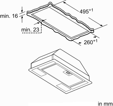 Вытяжка BOSCH DLN53AA70