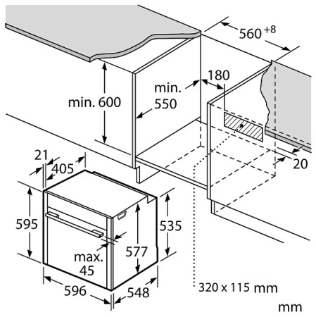 Духовой шкаф NEFF B47CR32N0
