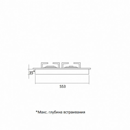 Поверхность KUPPERSBERG ts 69 x