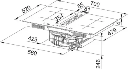 Варочная поверхность FRANKE FSM 7072 4RC R HI (340.0731.893)
