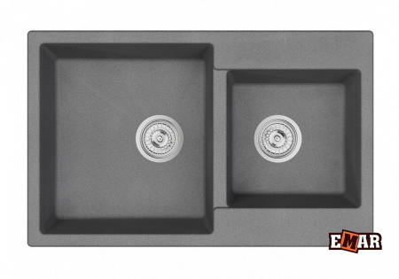 Кухонная мойка EMAR EMQ-2800.Q антрацит
