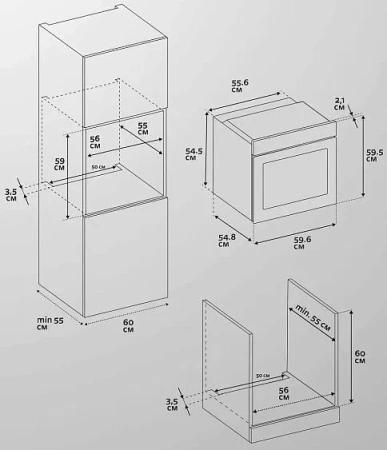 Духовой шкаф SIMFER B6EC68025