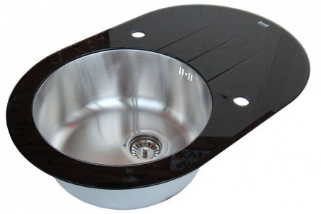 Кухонная мойка ZORG GL-7851-OV-BLACK