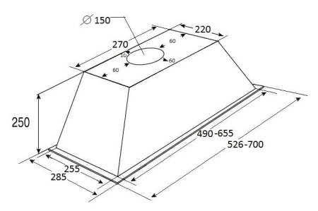 Вытяжка SCHAUB LORENZ SLD EE5104