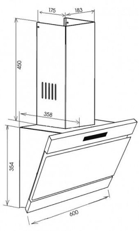 Вытяжка KORTING KHC 67074 GNX