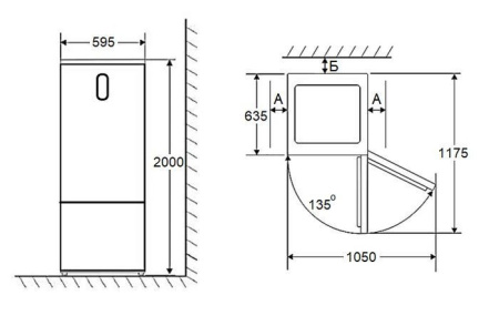 Холодильник MAUNFELD MFF200NFX10 Inverter