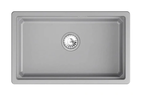 Кухонная мойка GRANULA KS-7303iU алюминиум
