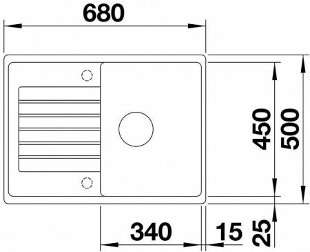 Мойка BLANCO zia 45s puradur ii черный 526013