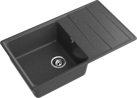 Кухонная мойка GRANFEST GF-LV-860L графит
