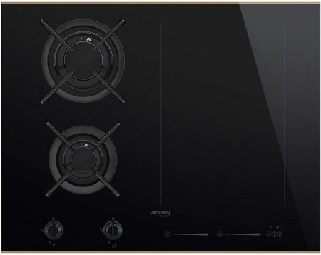 Комбинированная варочная панель SMEG PM6621WLDR