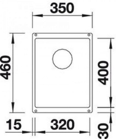 Кухонная мойка BLANCO SUBLINE 320-U кофе 523415