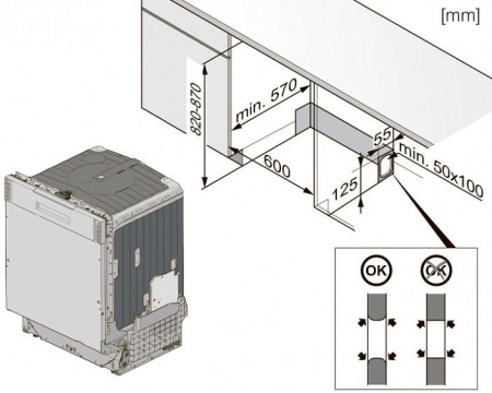 Посудомоечная машина GORENJE GV 66161