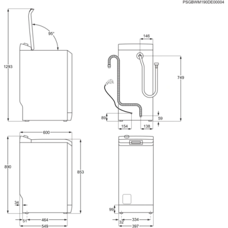 Стиральная машина SIEMENS WM14T6H2OE