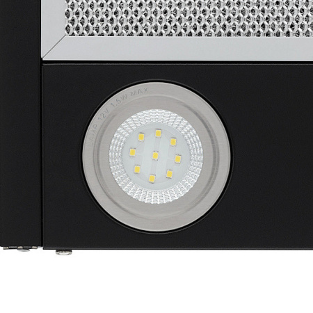 Вытяжка KRONA DOMENIKA 600 BLACK/INOX S
