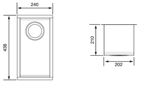 Кухонная мойка SMEG vstq20