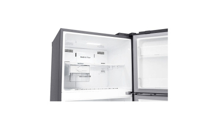Холодильник LG GC-H502HMHZ серебристый