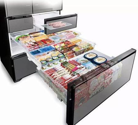 Холодильник  HITACHI R-X740GU X (Crystal Mirror)