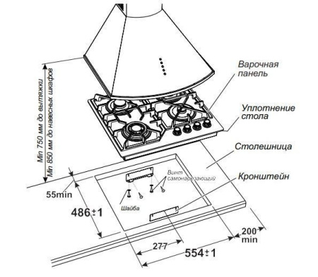 Варочная поверхность GEFEST ПВГ 2232-01 Р