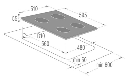 Варочная панель GORENJE IT614SC