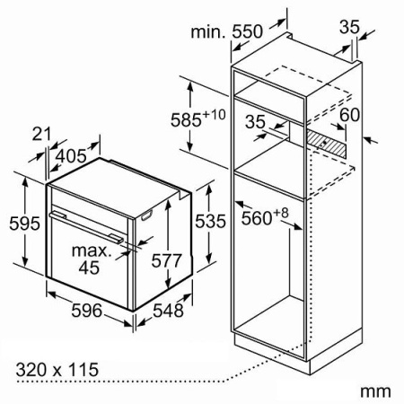 Духовой шкаф NEFF B17CS22G0