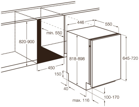 Посудомоечная машина AEG f 65402 vi