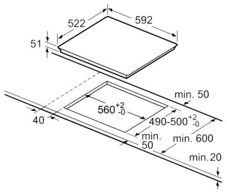 Варочная поверхность BOSCH PUE611BB2E