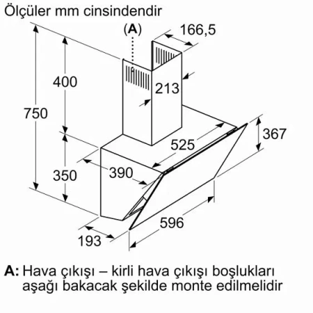 Вытяжка BOSCH DWK67PJ60T