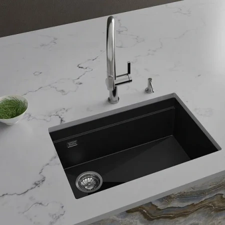 Кухонная мойка RIVELATO LINO 654-L nero