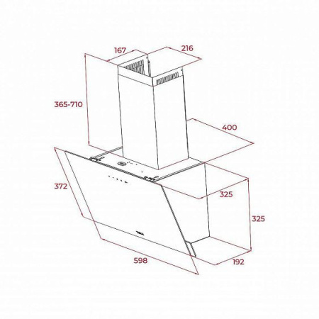 Вытяжка TEKA DVN 64030 TTC BK