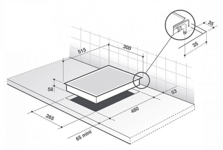 Варочная поверхность DE DIETRICH DPG7340B