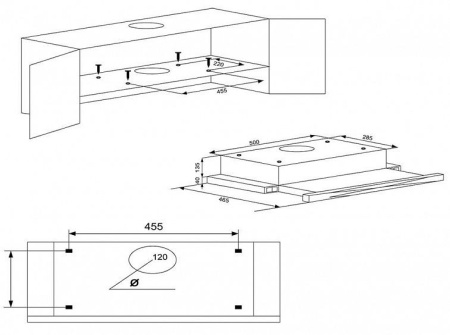 Вытяжка SCHAUB LORENZ SLD TE6504