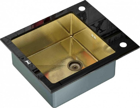 Кухонная мойка  ZORG GL-6051-BLACK-BRONZE