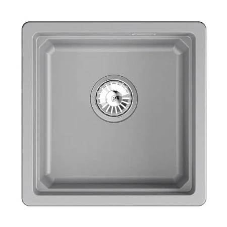 Кухонная мойка GRANULA KS-4501iU алюминиум