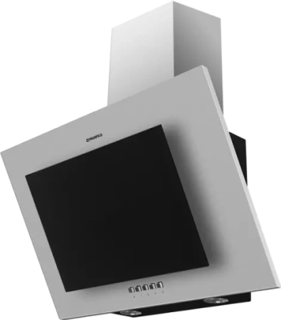 Вытяжка MAUNFELD ower (с)s 60  inox glass b (цвет нержавеющая сталь+черное стекло)