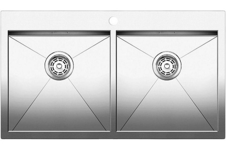 Кухонная мойка BLANCO zerox 400/400-if/a (513703)