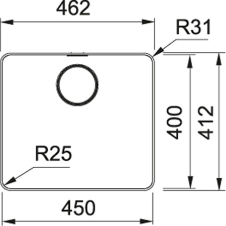 Кухонная мойка GRANFEST Standart GF-S680L зеленый
