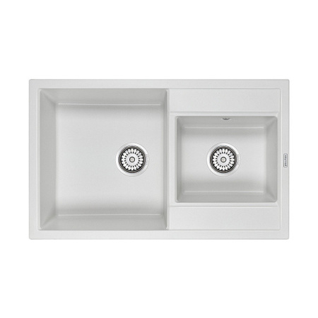 Кухонная мойка PAULMARK Tandem PM238250-WH