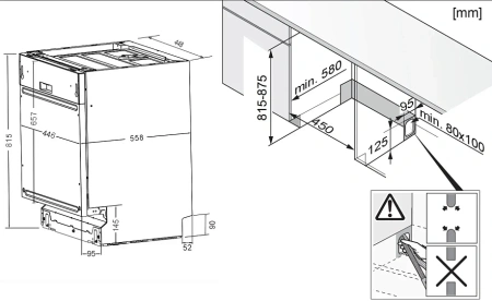 Посудомоечная машина YOSHIRO YDW-B45B2X10