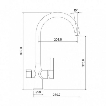 Смеситель IDDIS Pure PURBNFJi05