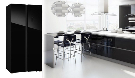 Холодильник HIBERG RFS-480D NFGB