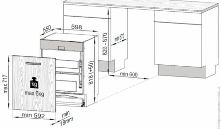 Посудомоечная машина BEKO DIN 28322