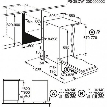 Посудомоечная машина AEG FSE 83800 P