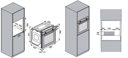 Духовой шкаф KUPPERSBERG HO 603 B