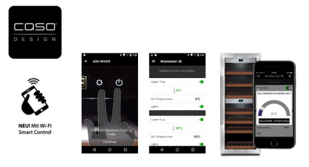 Винный шкаф CASO WineChef Pro 126-2D