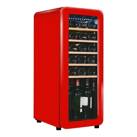 Винный шкаф TESLER CWC-248 RUBY RED — фото