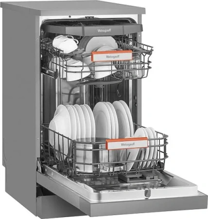 Посудомоечная машина WEISSGAUFF DW 4508 Inverter Autoopen Inox