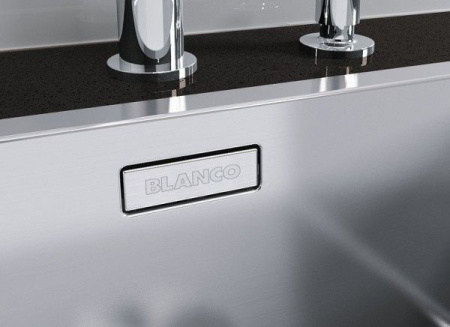 Кухонная мойка Blanco ANDANO 400/400-IF нерж.сталь зеркальная полировка с отв. арм. InFino (арт.5229